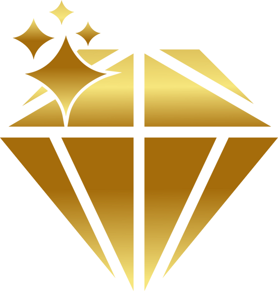 diamonds gold logo